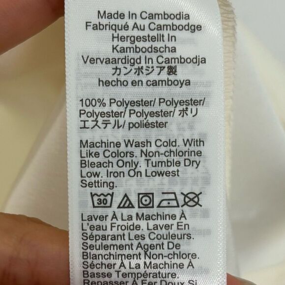 NWT J. Crew Factory Sleeveless button-back shell - Picture 8 of 9